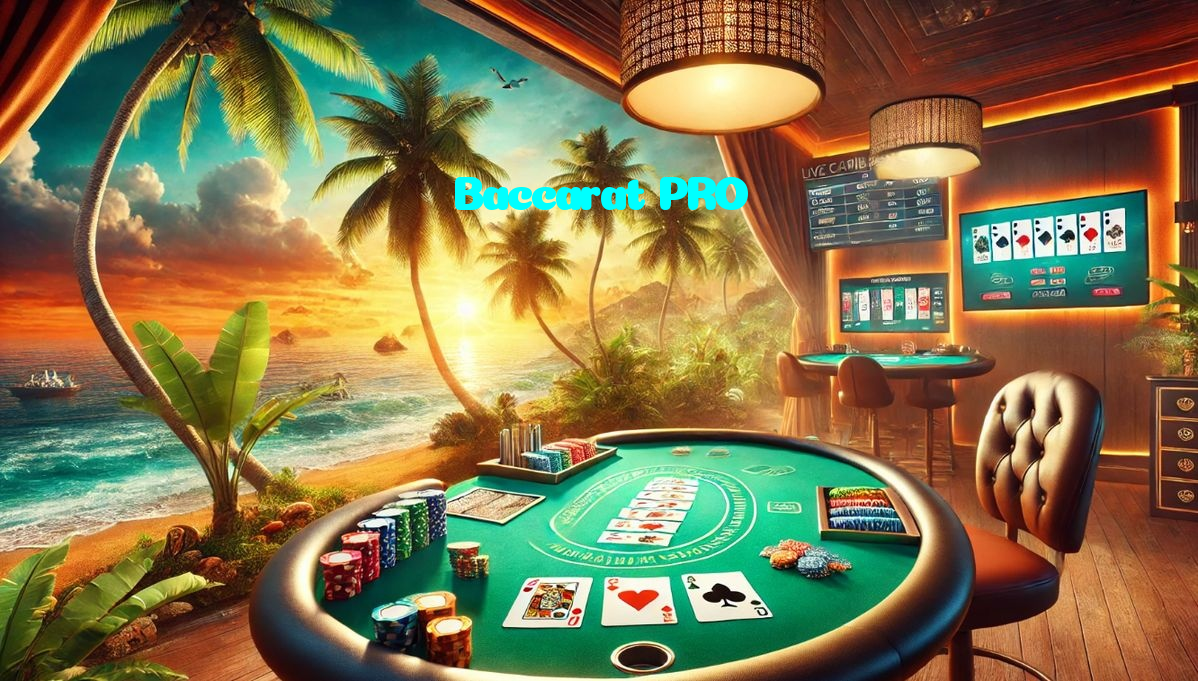 Baccarat PRO casino presented on mobile device in Pakistan with slots and live games